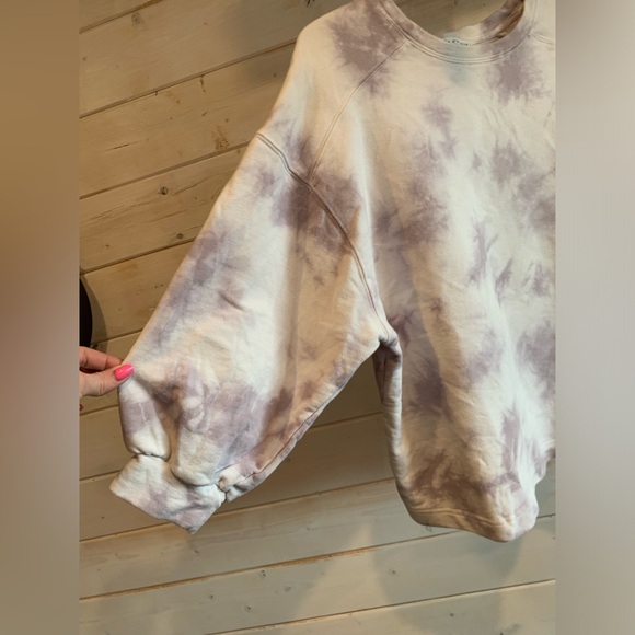 Maison de Amélie | Purple Tie Dye Crewneck Sweater - Picture 3 of 7